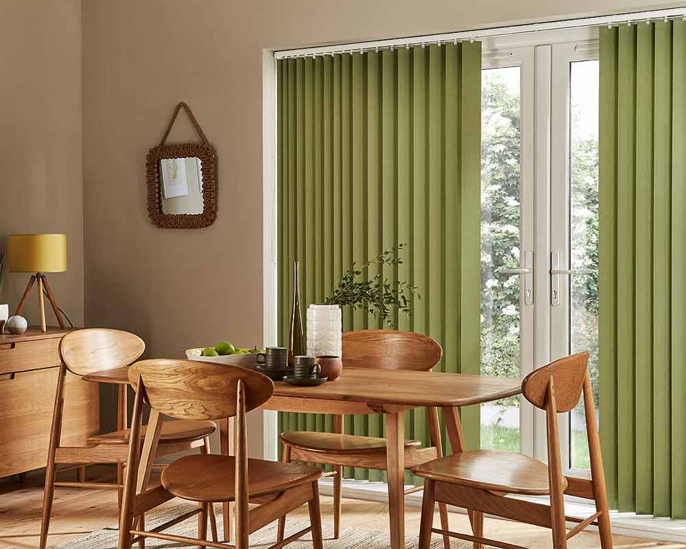 Vertical Blinds On French Doors
