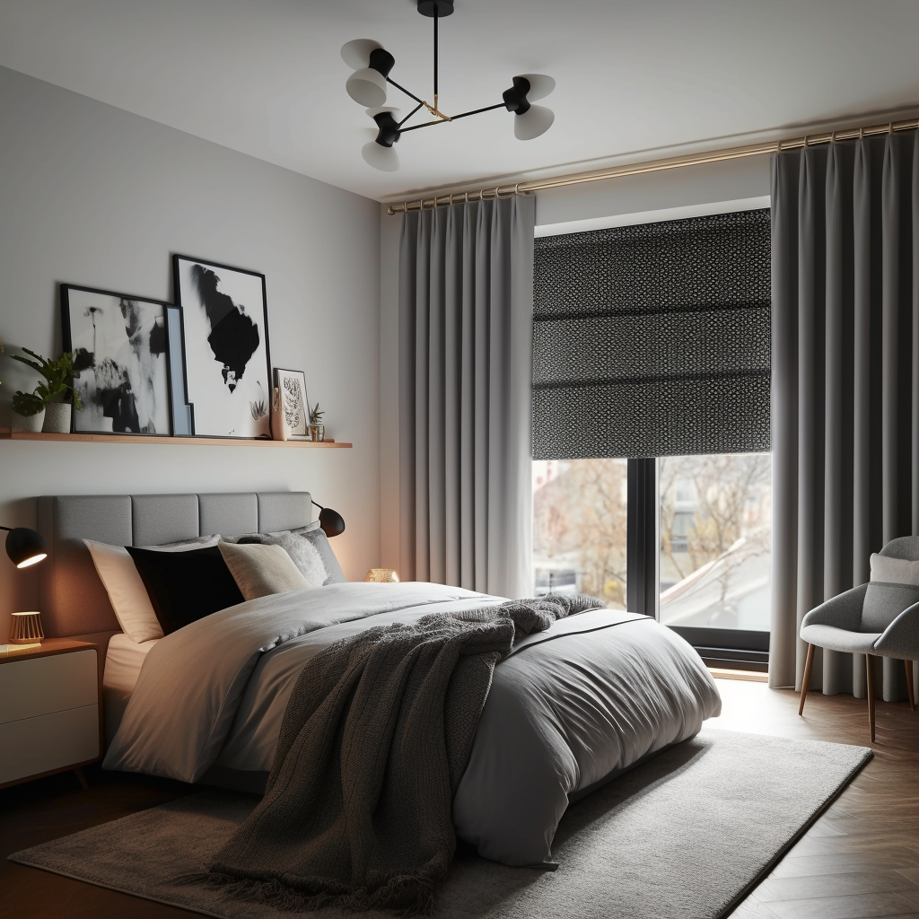blackout blinds bedroom