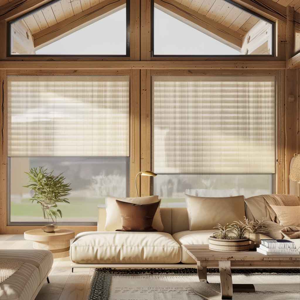 Cabincore Inspired Blinds