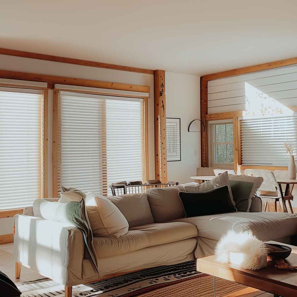 Cabincore Inspired Blinds