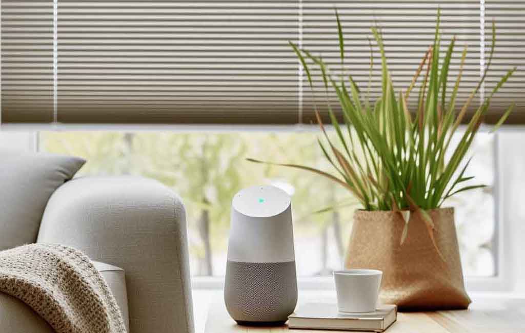 Google Home Controlled Blinds