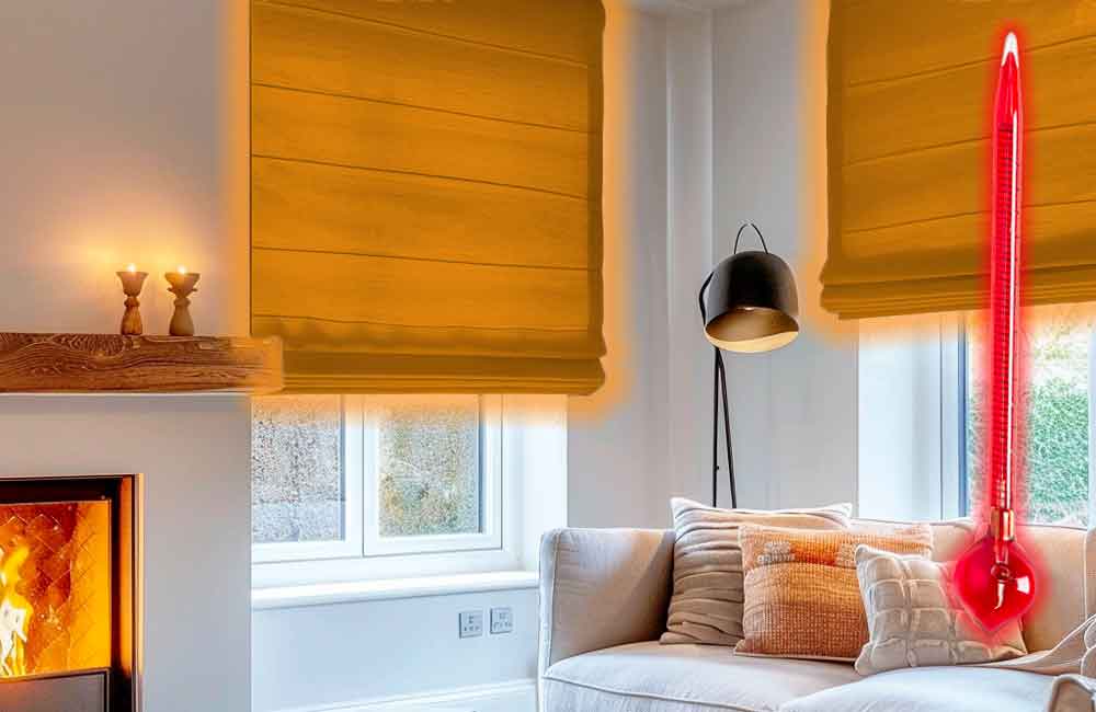 Reducing Home Heating With Blinds