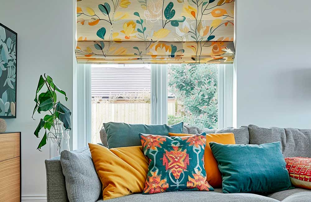 Cosy Living Room Blinds Featured