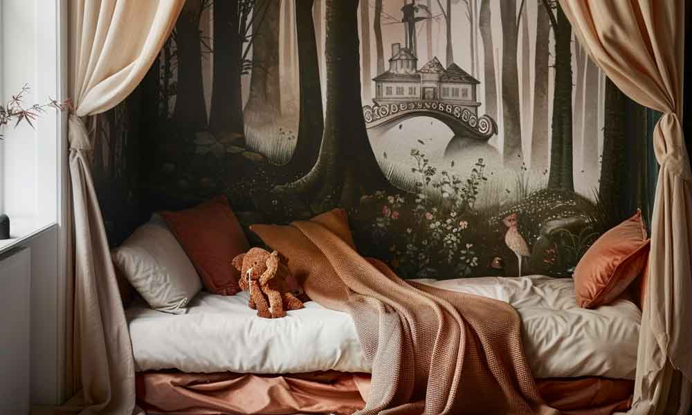 Folklore Inspired Bedroom Design