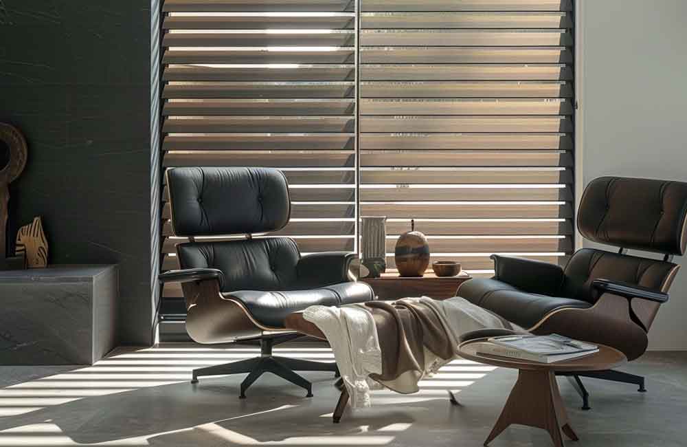 Hipstoric Interior With Blinds