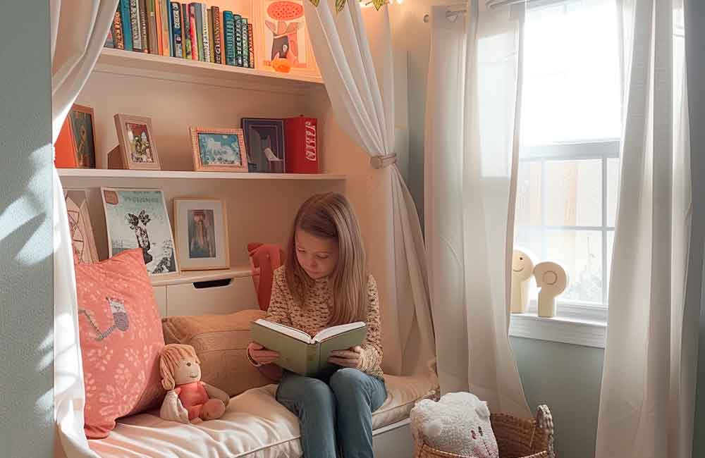 Kids Reading Nook Featured