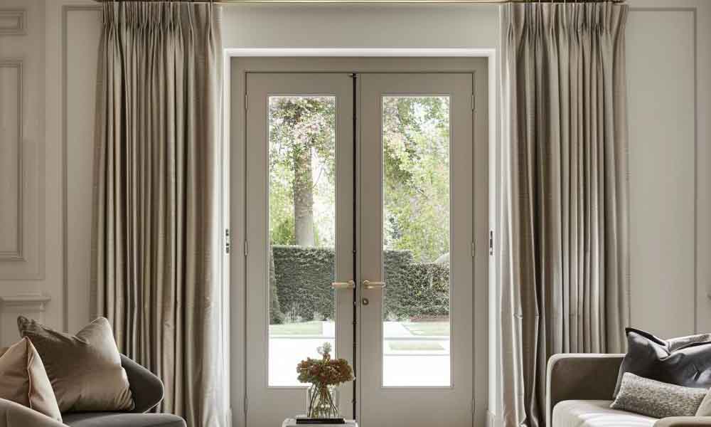 Curtains On French Doors